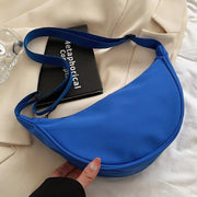 half moon crossbody bag, view 7 - MRSLM