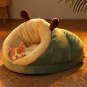 Cozy cat cave bed, view 4 - MRSLM