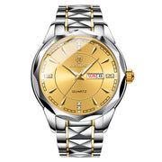 Steel calendar quartz watch, view 8 - MRSLM