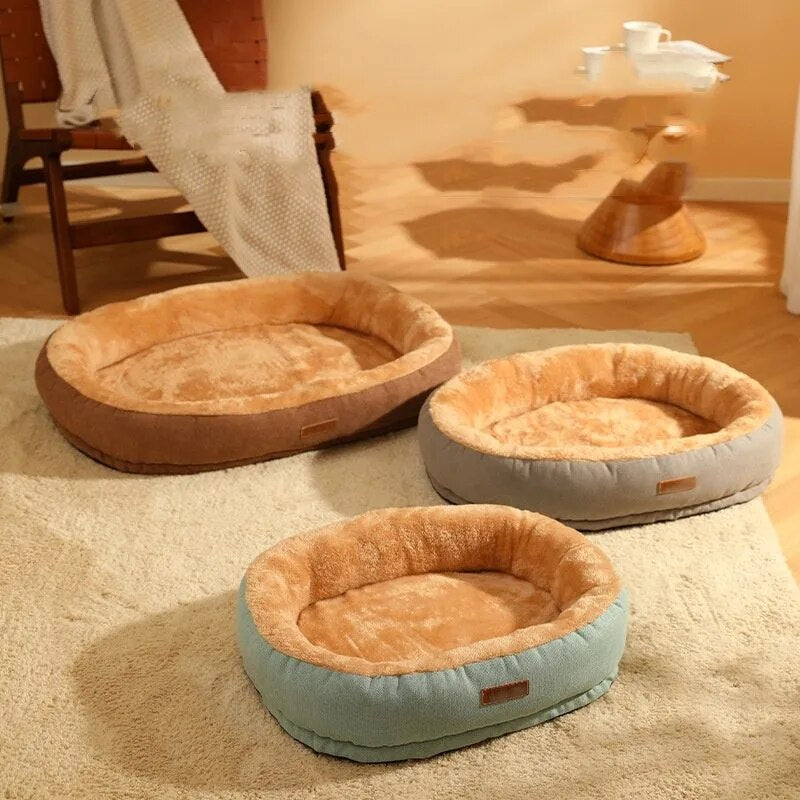 non-slip cotton pet bed, view 12 - MRSLM