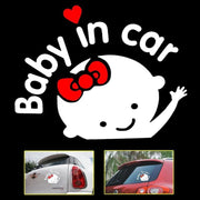 Baby on board 3D cartoon car sticker, view 5 - MRSLM
