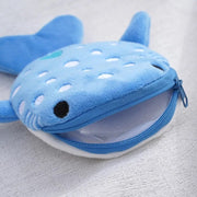 whale shark plush coin purse, view 5 - MRSLM
