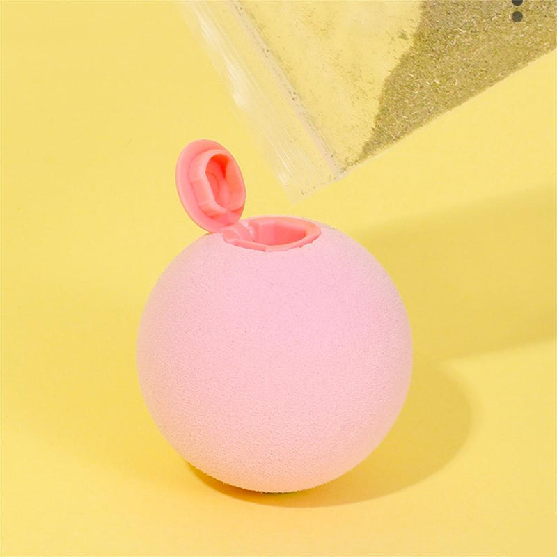 interactive squeak and sound catnip toy ball, view 13 - MRSLM