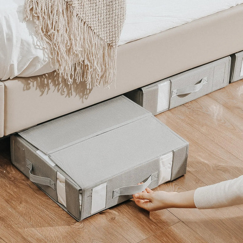 foldable bed sheet organizer, view 7 - MRSLM