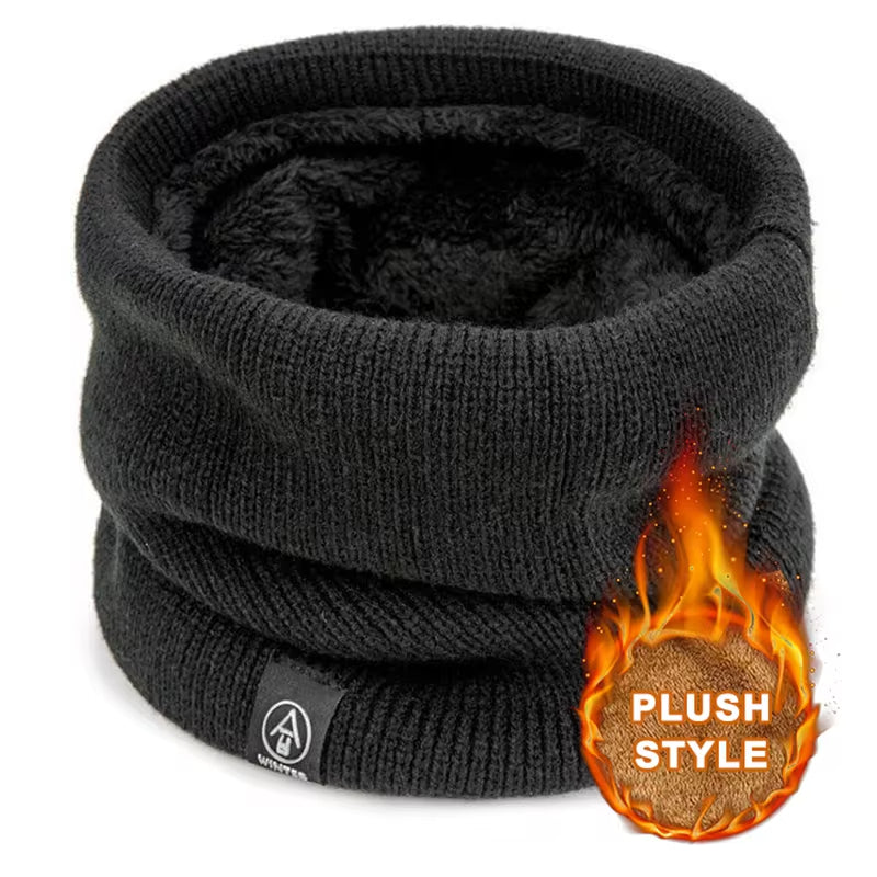Double-layer knit neck warmer, view 7 - MRSLM