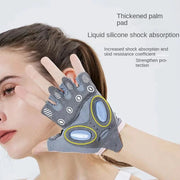half-finger fitness gloves, view 9 - MRSLM