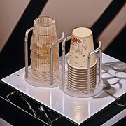 disposable cup storage holder, view 5 - MRSLM