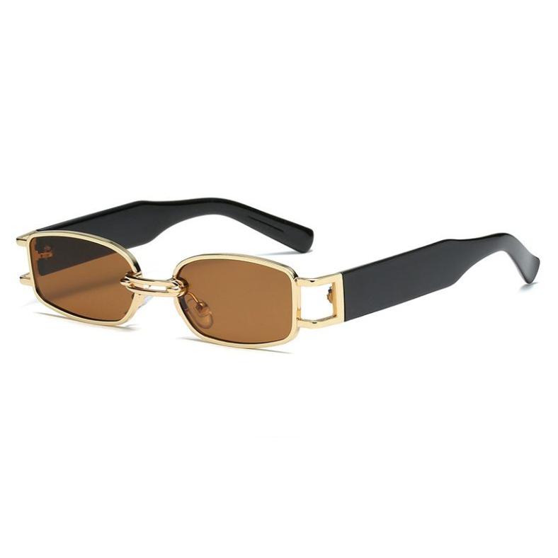 unisex vintage square sunglasses, view 4 - MRSLM