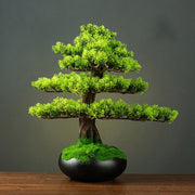 Artificial potted plant bonsai decor - MRSLM