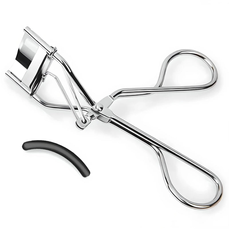 silver stainless steel eyelash curler, view 7 - MRSLM