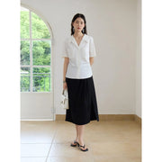 classic short-sleeved shirt, view 3 - MRSLM