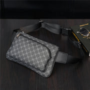 men's pu leather chest bag, view 10 - MRSLM