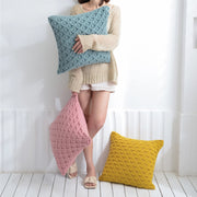 diamond knit cushion cover, view 9 - MRSLM