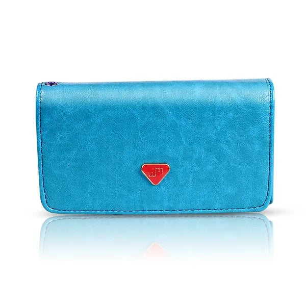 women's wristlet wallet pu leather, view 5 - MRSLM
