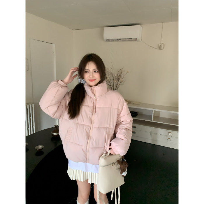 Women's Stand-Collar Puffer Jacket