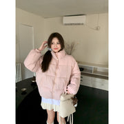 Women's stand-collar puffer jacket, view 2 - MRSLM