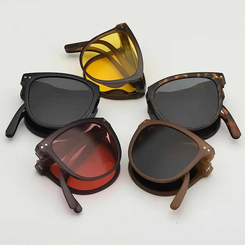 Chic folding sunglasses for women, view 11 - MRSLM