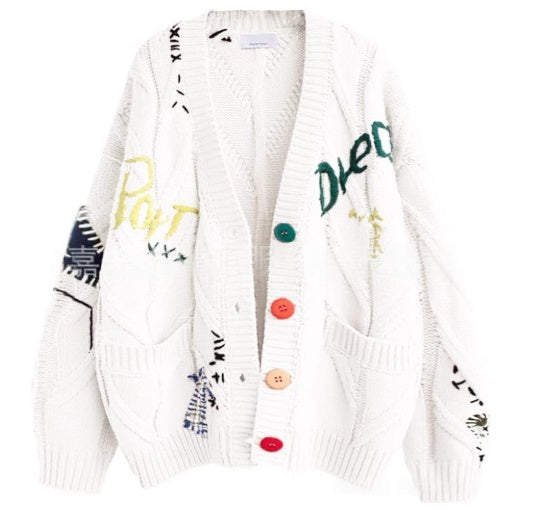 women's cardigan sweater, view 12 - MRSLM