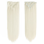 long wavy ombre clip-in hair extensions, view 11 - MRSLM