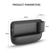 car seat gap storage box, view 10 - MRSLM