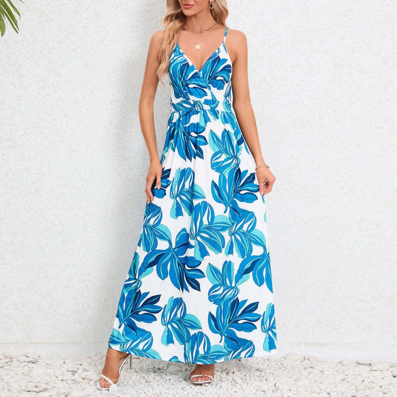 paisley long dress, view 9 - MRSLM