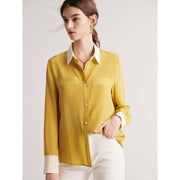 women's silk dress shirt, view 13 - MRSLM