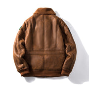 Men's thickened suede fabric jacket, view 2 - MRSLM