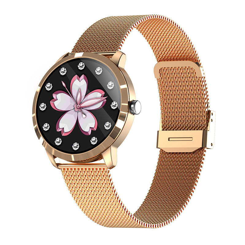 Heart Rate Blood Oxygen Sleep Monitoring Female Menstrual Cycle Fashion Bluetooth Watch