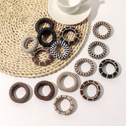 knitted lattice hair bands, view 18 - MRSLM