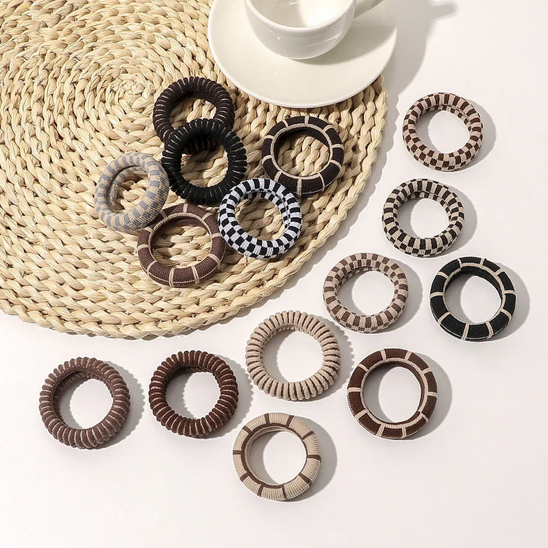 knitted lattice hair bands, view 18 - MRSLM