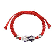 color-changing pixiu silver bracelet, view 6 - MRSLM
