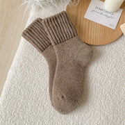 Women's winter thick wool low tube socks, view 3 - MRSLM