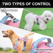 reflective no-pull dog harness, view 6 - MRSLM