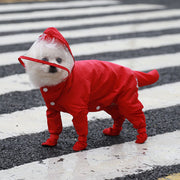 waterproof dog raincoat, view 5 - MRSLM