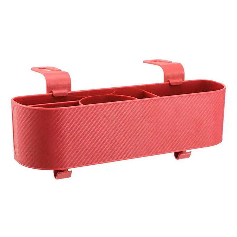 car seat organizer with cup holder, view 3 - MRSLM