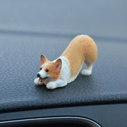 cute corgi dashboard ornament, view 14 - MRSLM