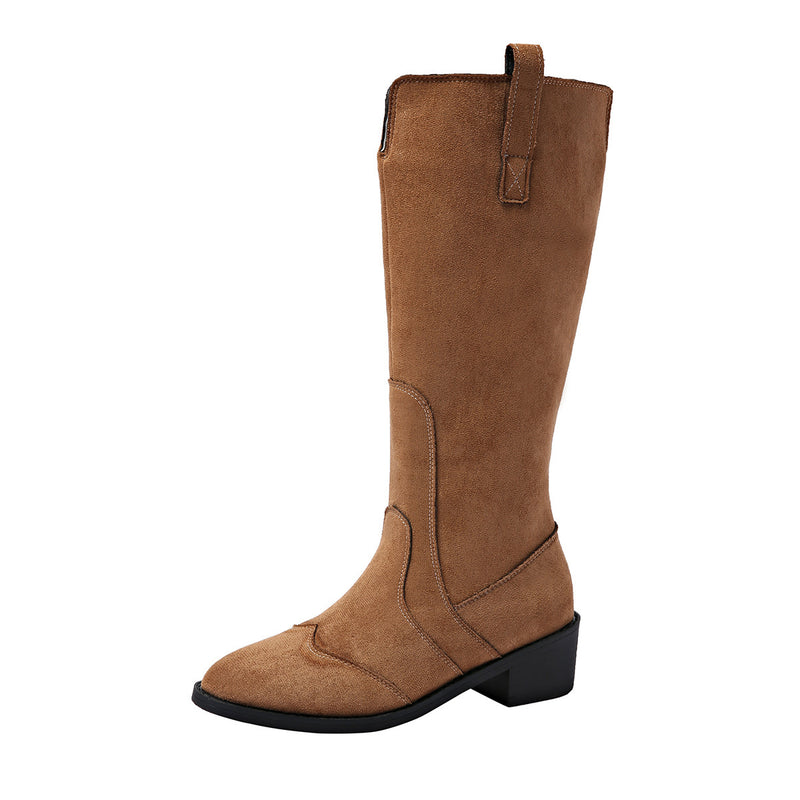 women's retro mid-calf boots, view 6 - MRSLM