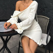 women's sleeveless high waist dress - MRSLM