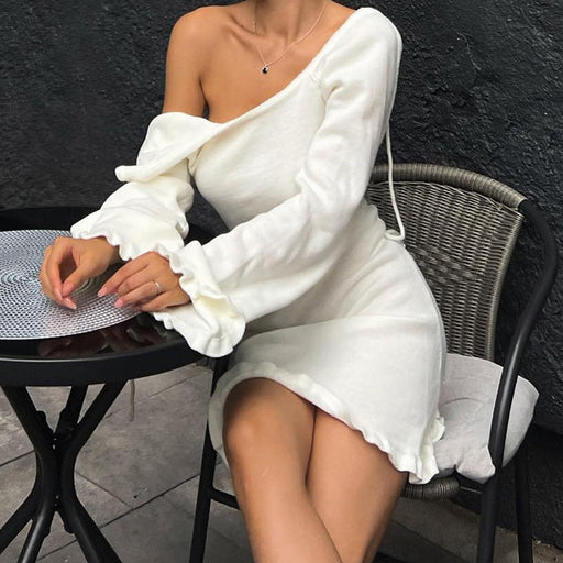 women's sleeveless high waist dress - MRSLM