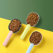 multifunction pet food scoop with sealing bag clip, view 8 - MRSLM