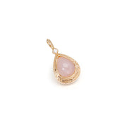 orange moonlight silver pendant, view 5 - MRSLM