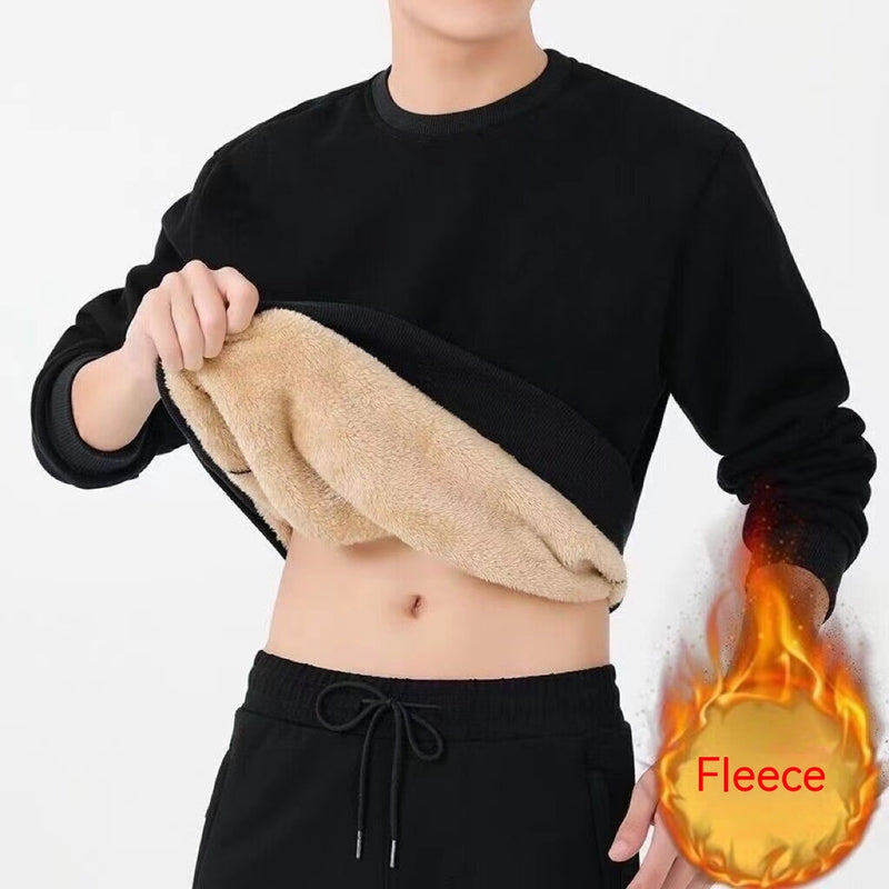 Men's Sweater Warm Berber Fleece-lined Thickened