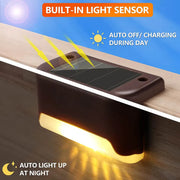 solar led step lights, view 9 - MRSLM