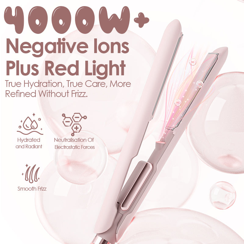 2-in-1 hair straightener and curler, view 3 - MRSLM