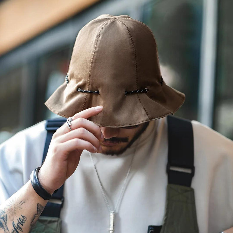adjustable dual-sided bucket hat, view 3 - MRSLM