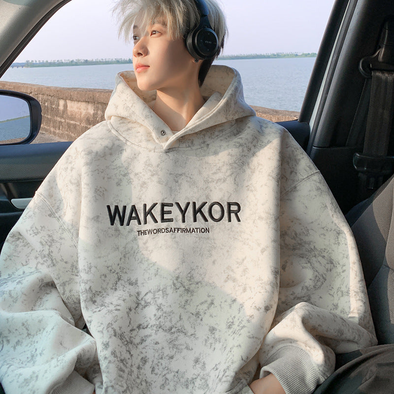 men's loose fit pullover hoodie, view 5 - MRSLM