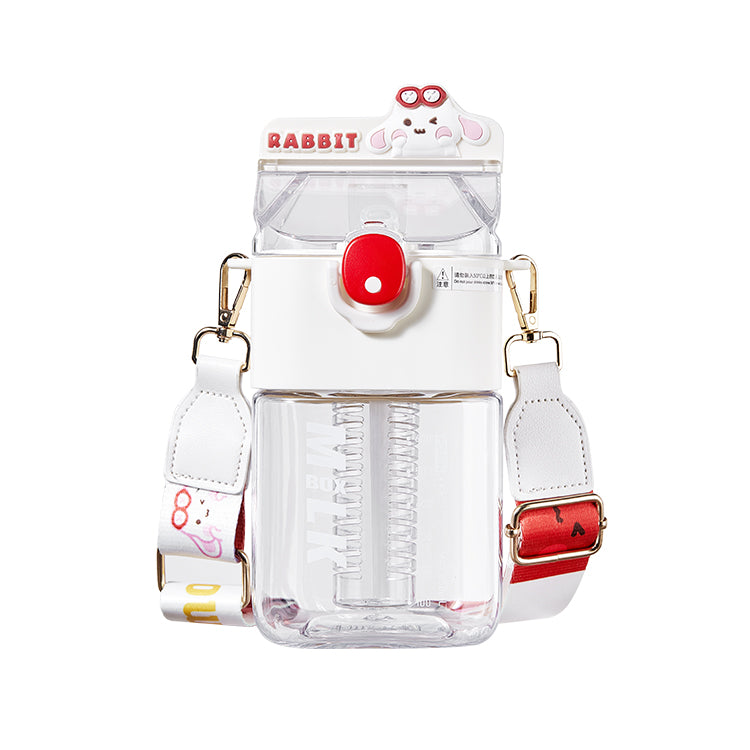 cartoon strap plastic cup, view 2 - MRSLM