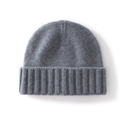Thick cuffed knit beanie unisex, view 7 - MRSLM