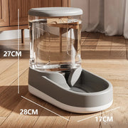 large capacity dog food dispenser, view 3 - MRSLM