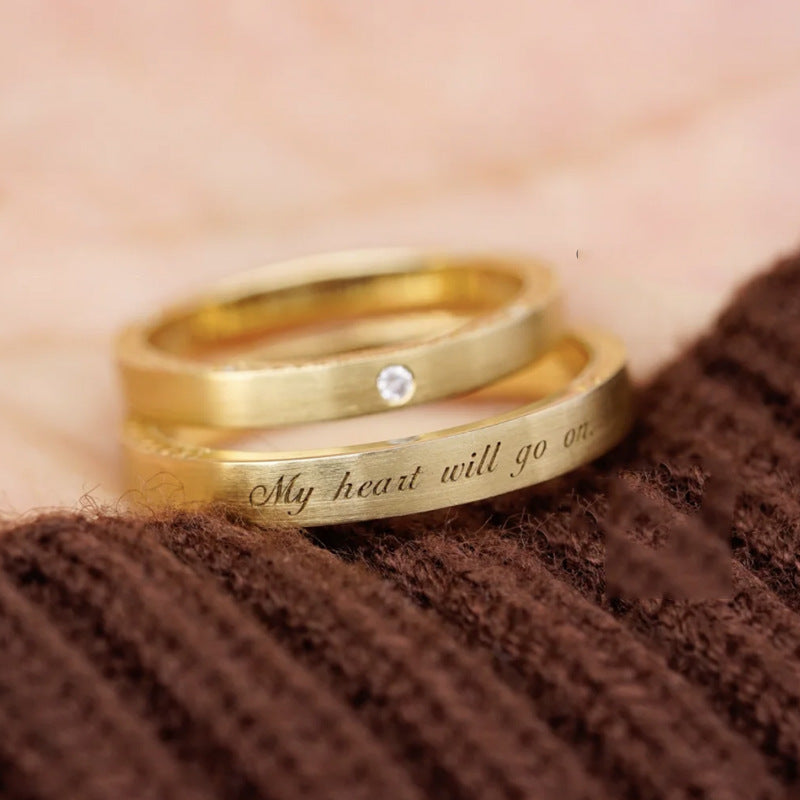 s925 sterling silver couple rings pair, view 4 - MRSLM